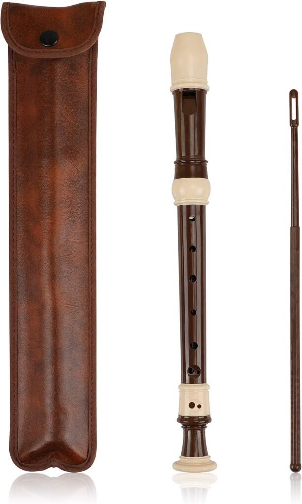 Flauta Dulce Soprano 8 Orificios C Clave Barroco para Niños