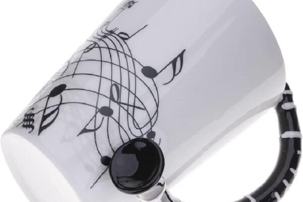 eKsdf Taza de porcelana con asa de clarinete, regalo divertido para hombre, mujer, abuela o abuelo (tipo 2)