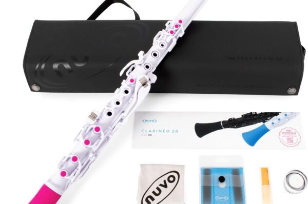 Nuvo Clarineo 2.0 blanco y rosa