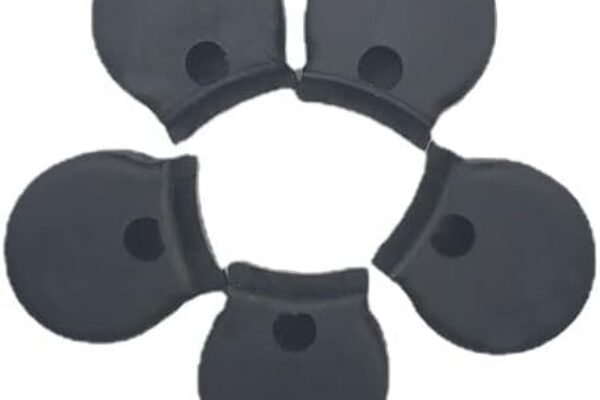 Almohadilla de Pulgar para Clarinete,Clarinete Pulgar Cojín Resto Protector,Almohadillas de Goma para Clarinete,Para la mayoría de los amantes de los instrumentos de clarinete(5 piezas)