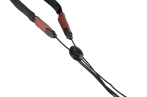 Correa Cuello Saxofón, Cuero Hombro Alargadoa PU Acolchad Quiropráctico Arnés Universal Ajustable Acolchado Suave Saxo Alto Clarinetes Oboes Tirantes Accesorios Con Gancho Para Tenor Soprano Barítono