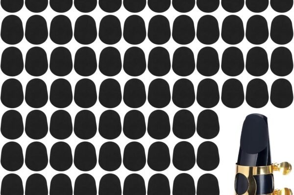 Eniyou 96 Pcs Compensadores Saxo Alto Almohadilla para Boquilla Almohadillas para Clarinete Saxofon Boquilla Parches Cojín de Boquilla Almohadilla Parche Para saxofón Alto y Tenor y Clarinete